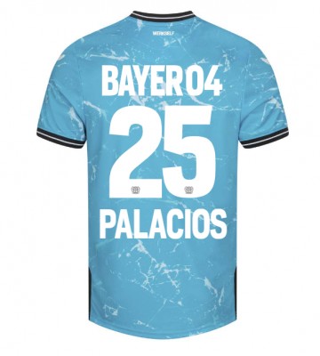 Bayer Leverkusen Exequiel Palacios #25 Tercera Equipación 2023-24 Manga Corta